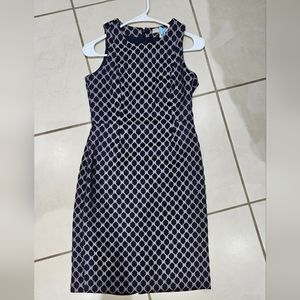 BR Satin Dress Sleveless Navy&Gray 2P
